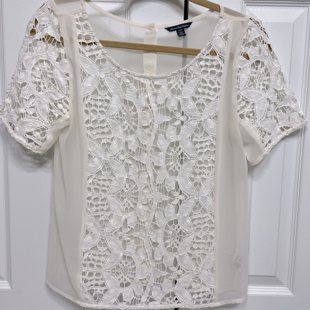 American Eagle Outfitters Lace blouse
